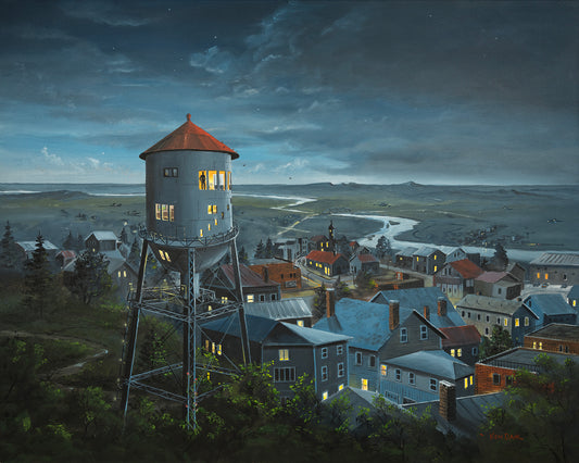 Up With the Birds - Original Oil Painting
