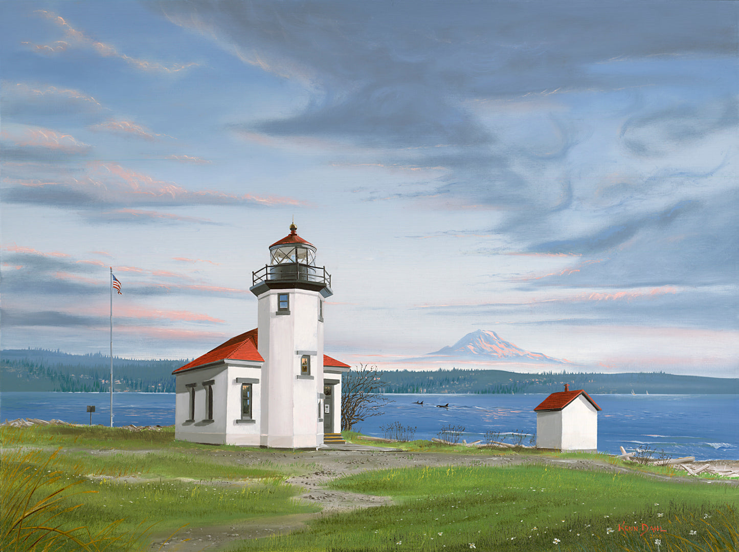 Point Robinson Lighthouse on Vashon Island