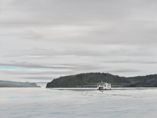 Bye, Bye, Blue Skies - Original Oil Painting